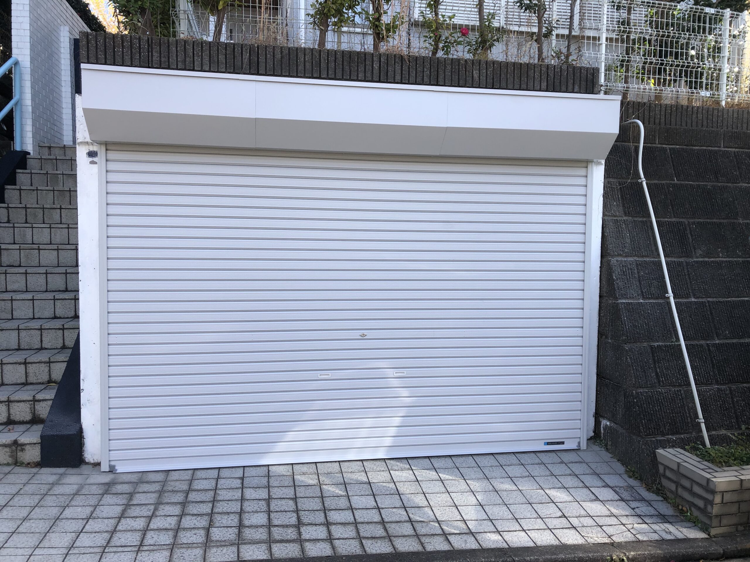 横浜市都筑区｜ガレージシャッター施工事例